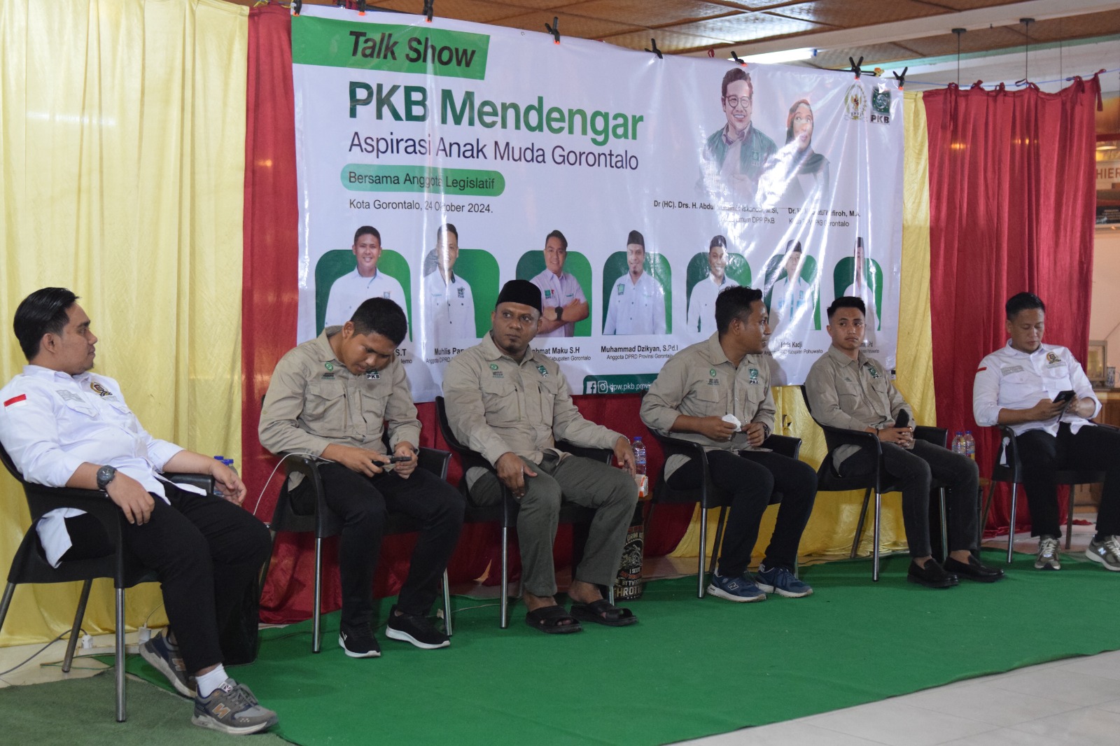 PKB Provinsi Gorontalo menggelar "Talk Show PKB Mendengar" (Foto: Humas PKB)