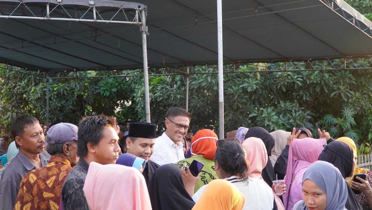 Kampanye Amran-Irwan di Kecamatan Kabila, Bone Bolango/Hibata.id