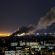 Foto: AP/Hussein Malla-Serangan udara Israel yang melanda pinggiran selatan Beirut, Lebanon, Selasa, 1 Oktober 2024/Hibata.id