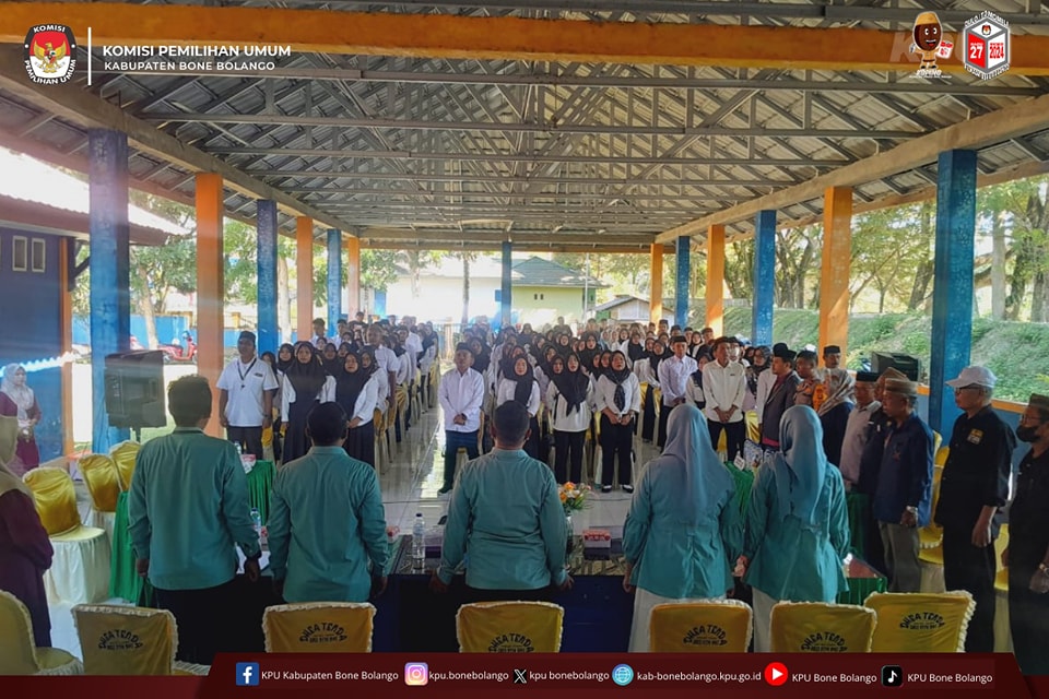 Panitia Pemilihan Kecamatan (PPK) dan Panitia Pemungutan Suara (PPS) Bone Bolango Lantik 2.058 Anggota KPPS untuk Pilkada 2024/Hibata.id