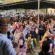 Pasangan calon Bupati dan Wakil Bupati Bone Bolango Ismet Mile – Risman Tolingguhu (IRIS) saat melakukan kampanye pada Rabu (6/11/2024). (Foto: Media Center)