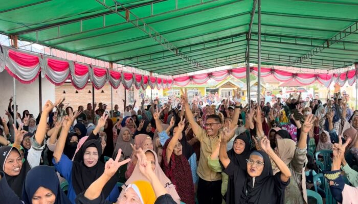 Membludak, Kampanye Amin di Bulango Selatan Dibanjiri Dukungan Warga