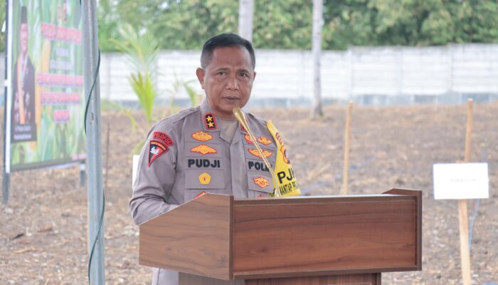 Kapolda Gorontalo Dukung Program Ketahanan Pangan