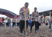 Program 100 Hari Asta Cita, Polda Gorontalo Distribusikan Benih Jagung