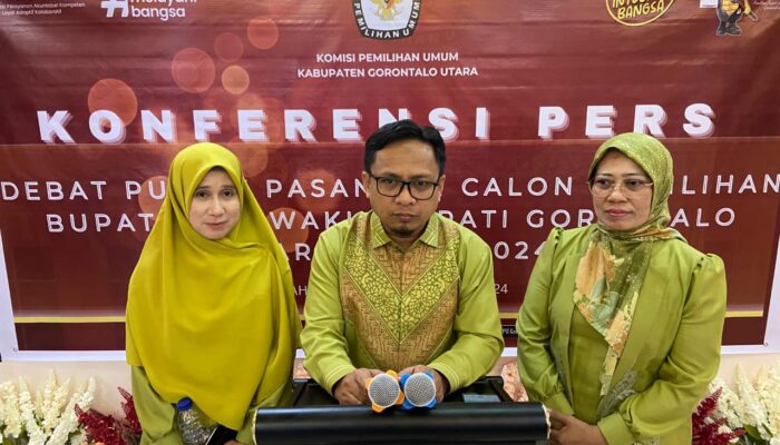 Debat Kedua Pilkada Gorontalo Utara Berjalan Lancar