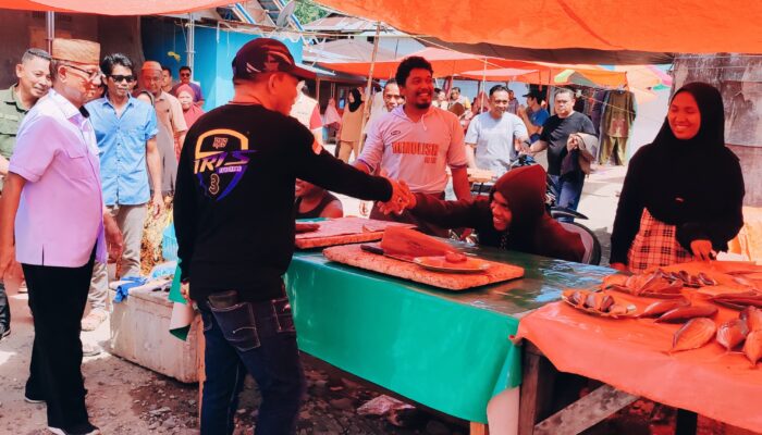 Blusukan di Pasar Taludaa; “IRIS So Deng Torang”