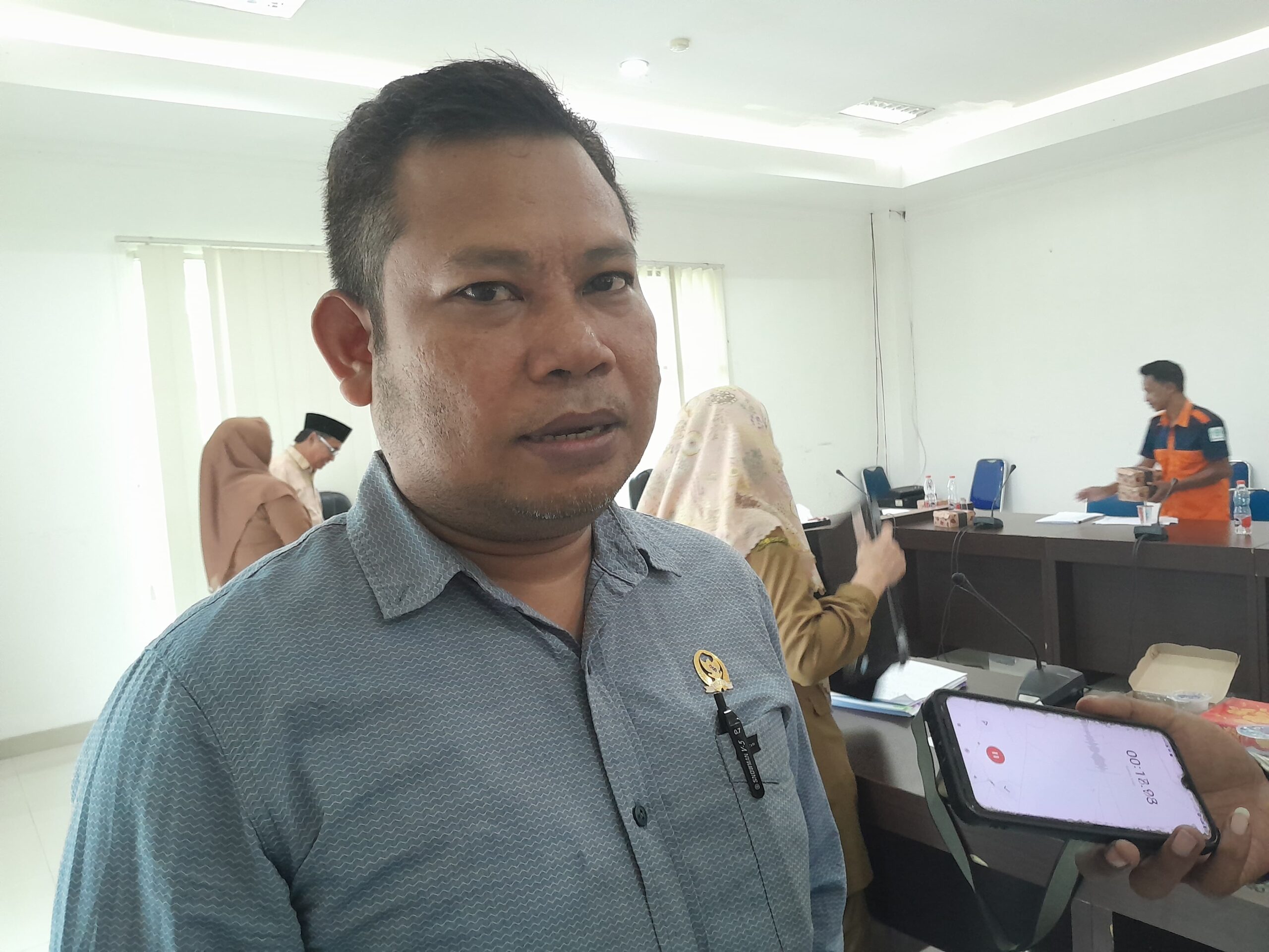 Wakil Ketua Komisi IV DPRD Provinsi Gorontalo, Hamzah Muslimin/Hibata.id