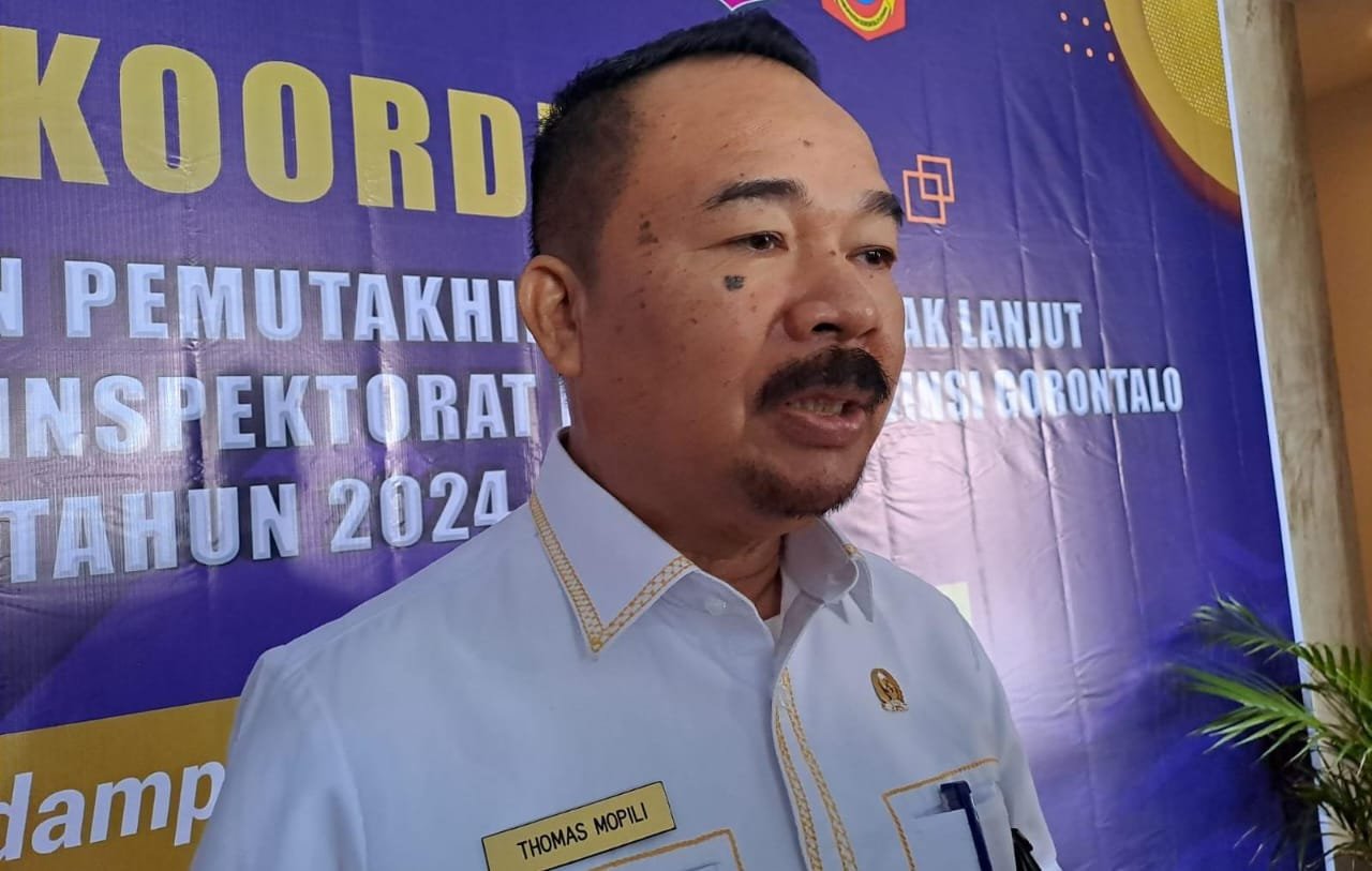 Ketua DPRD Provinsi Gorontalo, M. Thomas Mopili/Hibata.id
