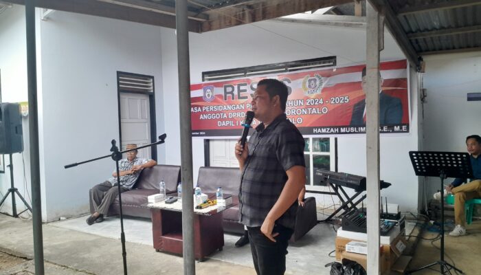 Reses di Sabua, Hamzah Muslimin Prioritaskan Bantuan UEP dan PEKKA