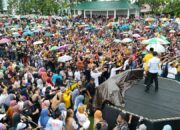 Meski Diguyur Hujan, Massa di Kampanye IRIS Membludak