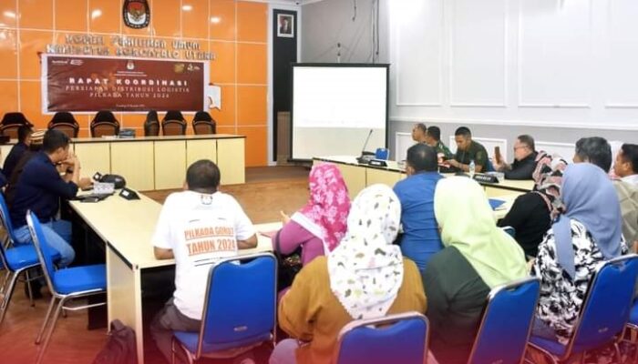 KPU Gorontalo Utara Matangkan Strategi Distribusi Logistik