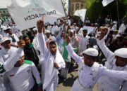 Aksi 411 Tuntut Hukuman Suswono dan Seruan Hukum Jokowi