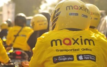 Branding dan Identitas Jaket Transportasi Online Maxim di Gorontalo/Hibata.id