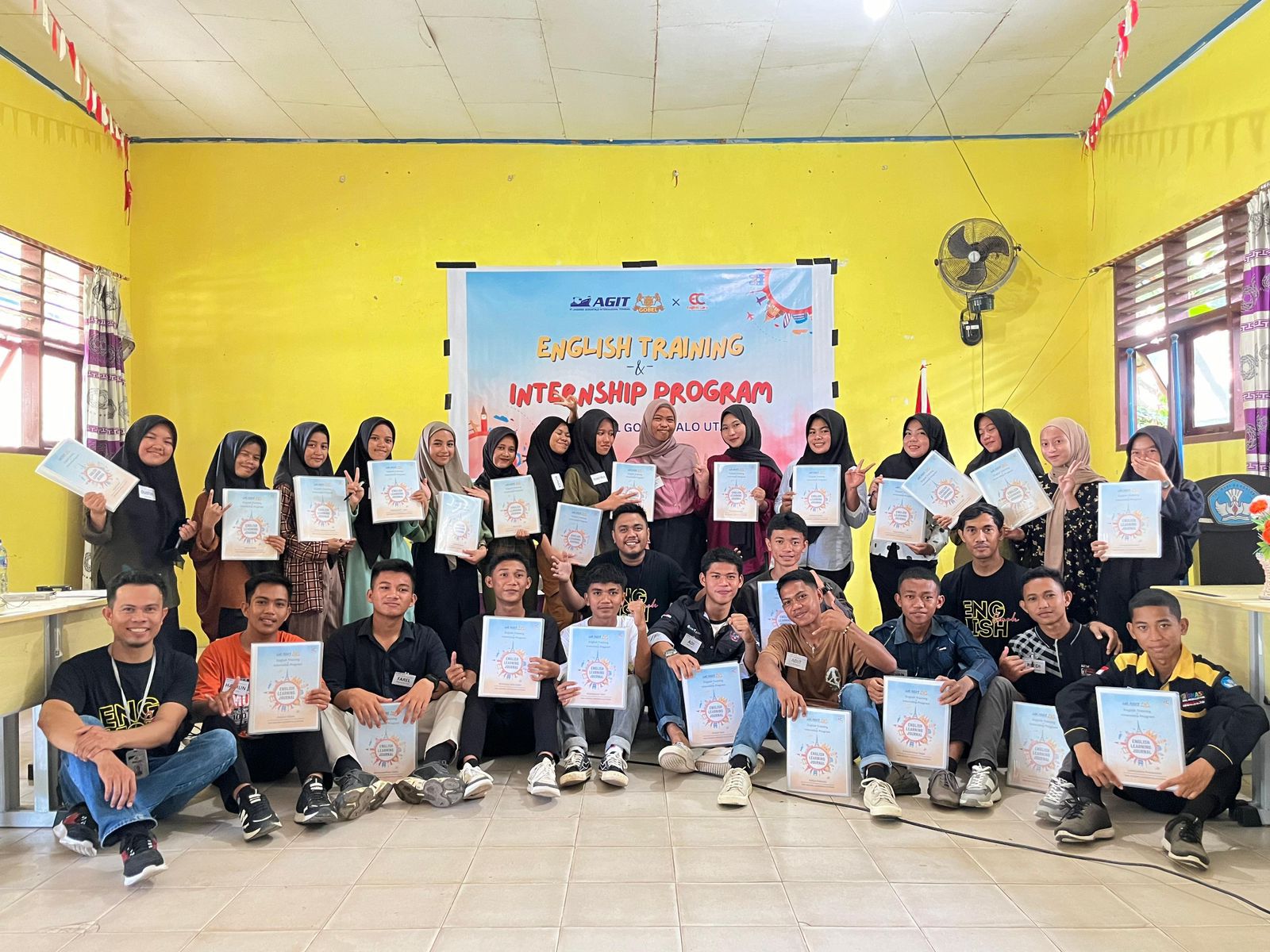 Mengasah Potensi Generasi Muda Gorontalo Sambut Pelabuhan Anggrek, Siswa SMK 1 Antusias Ikuti Pelatihan dan Praktik Magang PT AGIT/Hibata.id