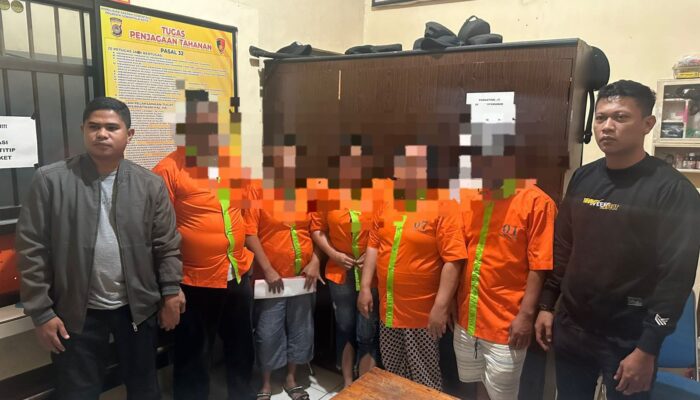 Sembunyi dalam Lemari, 5 Tukang Judi di Kota Gorontalo Diringkus