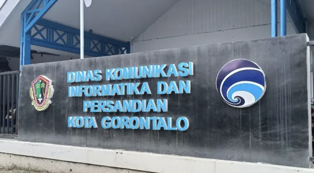 Kantor Diskominfo dan Persandian Kota Gorontalo. (Foto: Humas Pemkot Gorontalo)