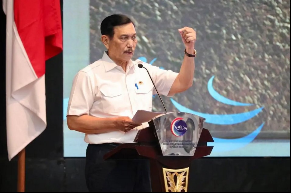 Mantan Menteri Koordinator Bidang Kemaritiman dan Investasi (Menko Marves) Luhut Binsar Pandjaitan selaku Ketua Panitia Nasional. (Dok kemenko Marves)