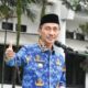 Bupati Nelson saat memberikan sambutan pada "Tanggal 25 saya bersama Pak Wabup cuti dan akan kembali 23 November," ungkap Bupati Nelson dalam sambutannya saat memimpin apel Korpri, di Halaman Kantor Bupati Gorontalo, Senin (23/9/2024)./Hibata.id