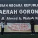 Himpunan Mahasiswa Islam (HMI) menggelar aksi simbolik sebagai bentuk protes terhadap maraknya peredaran rokok ilegal di Provinsi Gorontalo./Hibata.id
