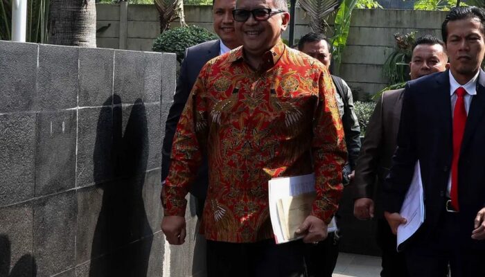 Usai Jadi Tersangka, Hasto Kristiyanto Belum Ditahan KPK
