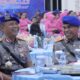 Kapolda Gorontalo, Irjen Pol. Drs. Pudji Prasetijanto, M.H., didampingi Wakapolda Brigjen Pol. Simson Zet Ringu, S.I.K., M.Si., menghadiri perayaan Hari Ulang Tahun (HUT) ke-74 Korps Polisi Perairan dan Udara (Polairud)/Hibata.id