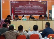 Komisi Pemilihan Umum (KPU) Kabupaten Gorontalo Utara menggelar rapat pleno terbuka rekapitulasi hasil perhitungan dan perolehan suara Pemilihan Kepala Daerah (Pilkada) 2024/Hibata.id