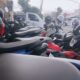 Kondisi parkir di Kota Gorontalo. (Foto: Iwan)