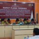 Komisi Pemilihan Umum (KPU) Kabupaten Gorontalo Utara saat menggelar rapat pleno/Hibata.id