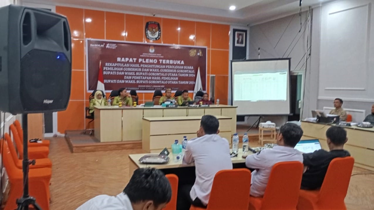 Komisi Pemilihan Umum (KPU) Kabupaten Gorontalo Utara/Hibata.id