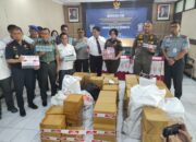 Bea Cukai dan APH Berhasil Amankan Setengah Juta Batang Rokok Ilegal di Gorontalo