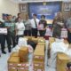 Bea Cukai Gorontalo bersama Aparat Penegak Hukum (APH) saat melakukan konferensi pers di kantor. (Foto: Hibata.i)