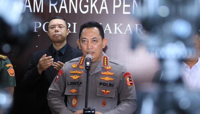 Kapolri Pimpin Rapat Persiapan Pengamanan Nataru