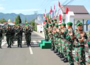 Korem 133 Gelar Peleton Beranting Yudha Wastu Pramuka Jaya Peringati Hari Juang Infanteri/Hibata.id