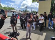 Buntut Tangan Besi Kombes, Puluhan Jurnalis Gelar Aksi di Polda Gorontalo