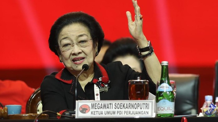 Ketua Umum Partai Demokrasi Indonesia Perjuangan (PDIP) Megawati Soekarnoputri/Hibata.id