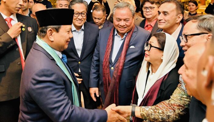 Kunjungan Presiden Prabowo di New Delhi Disambut Mahasiswa Indonesia
