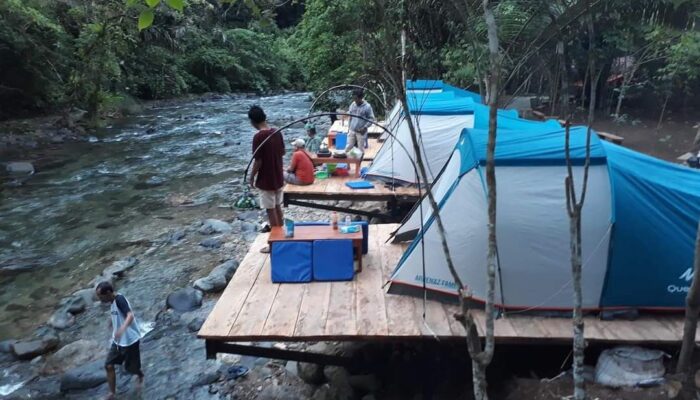Keindahan Alami Sungai Ilomata River Camp, Nikmati Berkemah di Hutan Tropis