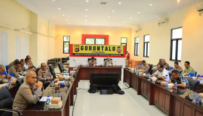 Transparansi Keuangan, Kapolda Gorontalo Hadiri Grand Entry Meeting BPK RI