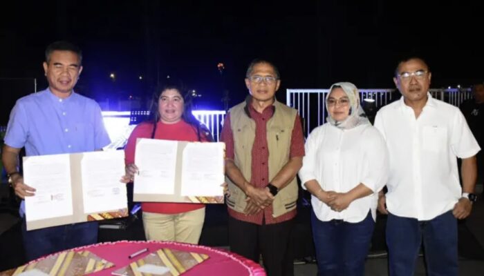 32 PSU dan Lampu Jalan Diresmikan, Santorini Makin Terang