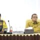 Penjabat (Pj) Sekretaris Daerah (Sekda) Kota Gorontalo, Deddy Kadullah saat ikut Zoom meeting bersama Kementerian Pertanian (Kementan) dan Polri. (Foto: Humas Pemkot Gorontalo)