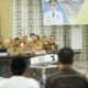 Pejabat (Pj) Wali Kota Gorontalo, Ismail Madjid saat menghadiri apat koordinasi dan evaluasi (Rakorev) terkait penyerapan APBD 2024. (Foto: Humas Pemkot Gorontalo)