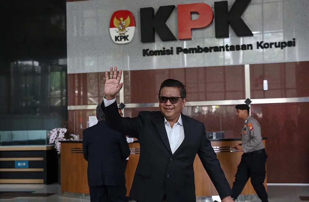 Sekjen PDIP Hasto Kristiyanto mengajukan gugatan praperadilan ke Pengadilan Negeri Jakarta Selatan atas penetapan tersangka oleh KPK. (Liputan6.com/Angga Yuniar)/Hibata.id