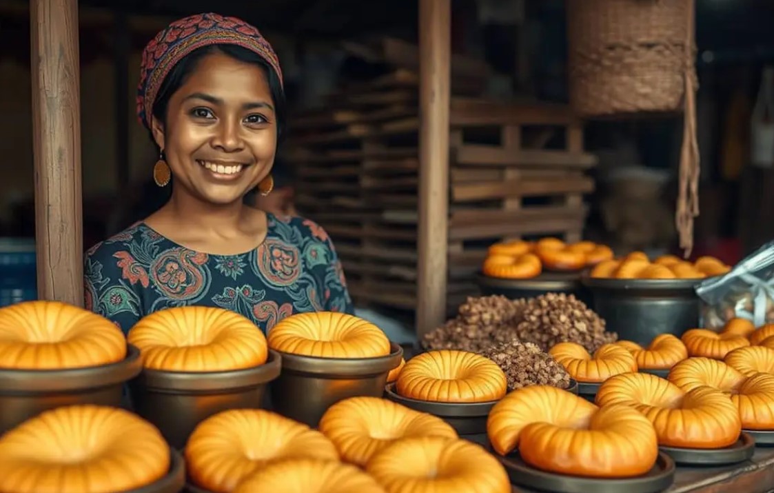 Kue pukis, jajanan tradisional khas Indonesia, telah menjadi favorit lintas generasi karena teksturnya yang lembut/Hibata.id