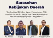 Ridwan Monoarfa Jadi Pembicara: Bahas Strategi Jitu Optimalkan BumDes dan Kebijakan Daerah