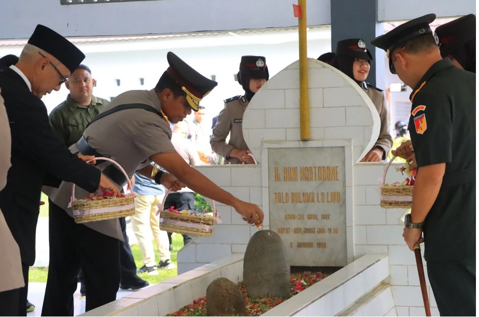 Wakil Kepala Kepolisian Daerah Gorontalo, Brigjen Pol. Simson Zet Ringu/Hibata.id