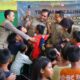 Polri Dirikan Dapur Lapangan dan Berikan Trauma Healing bagi Korban Kebakaran Kemayoran/Hibata.id
