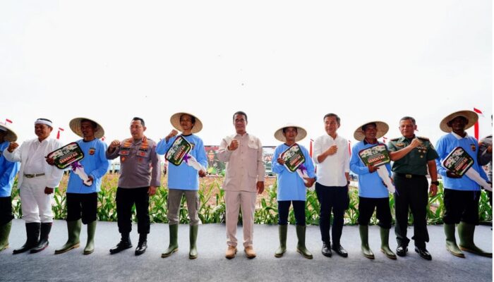 Kapolri dan Menteri Pertanian Luncurkan Penanaman Jagung Serentak 1 Juta Hektare