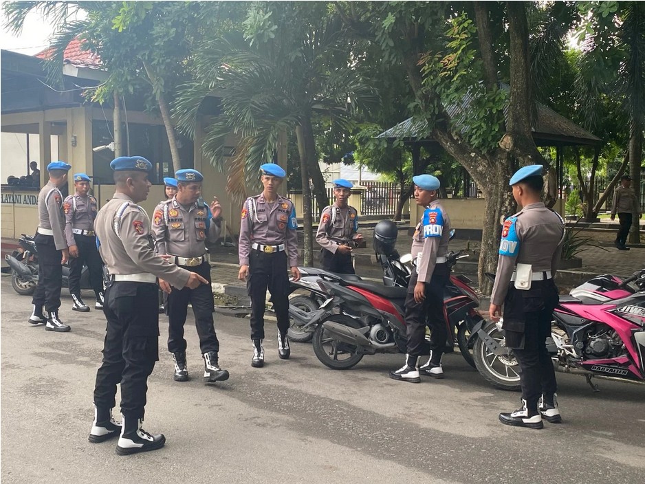 Polda Gorontalo Gelar Operasi Gaktibplin, Tegakkan Disiplin Polisi/Hibata.id