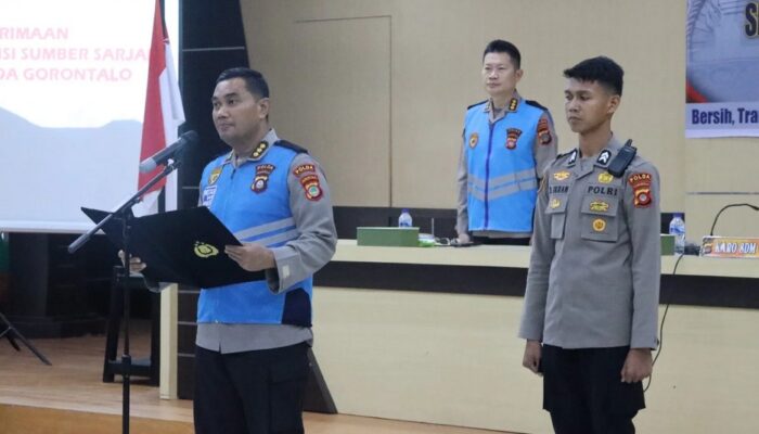 Karo SDM Polda Gorontalo Pimpin Penandatanganan Pakta Integritas SIPSS 2025