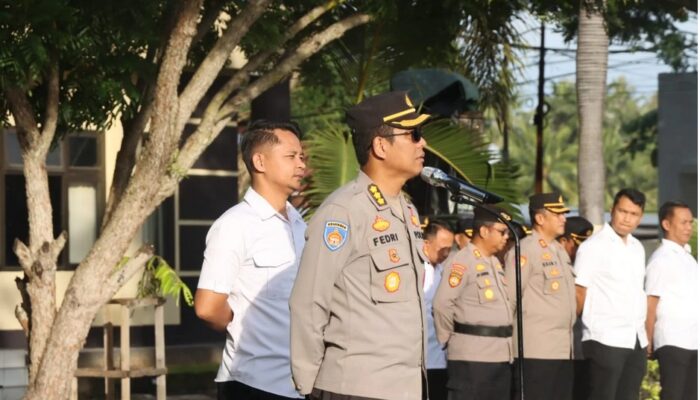Kabid Keuangan Polda Gorontalo Imbau Personel Jaga Kesehatan dan Citra Positif Polri